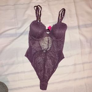La Senza Purple Lace Body Suit